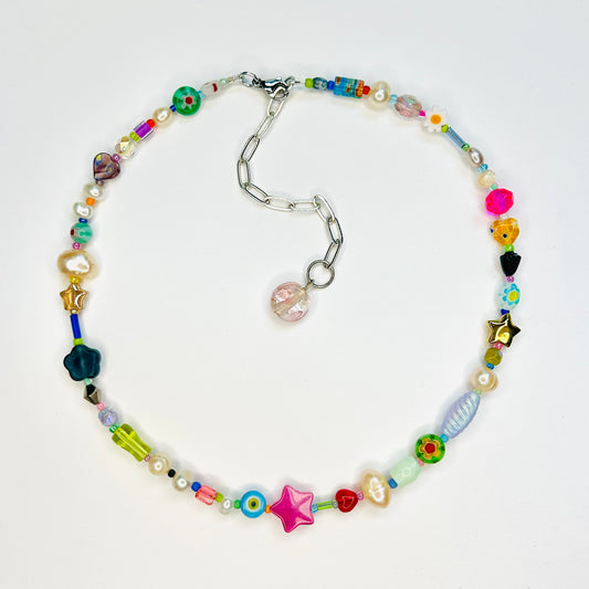 bead salsa necklace